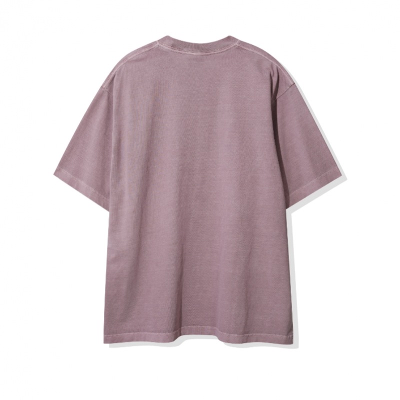 CODEGERY ピグメントスクエアロゴショートスリーブ Tシャツ_パープル