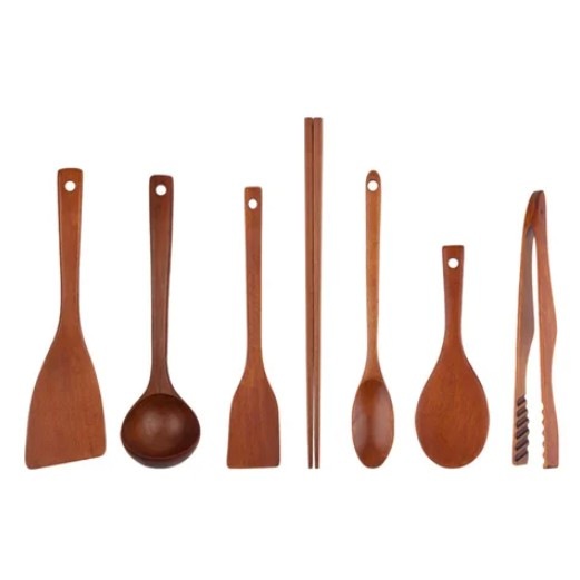 [NICOTT]ウッド調理具7種フルセット