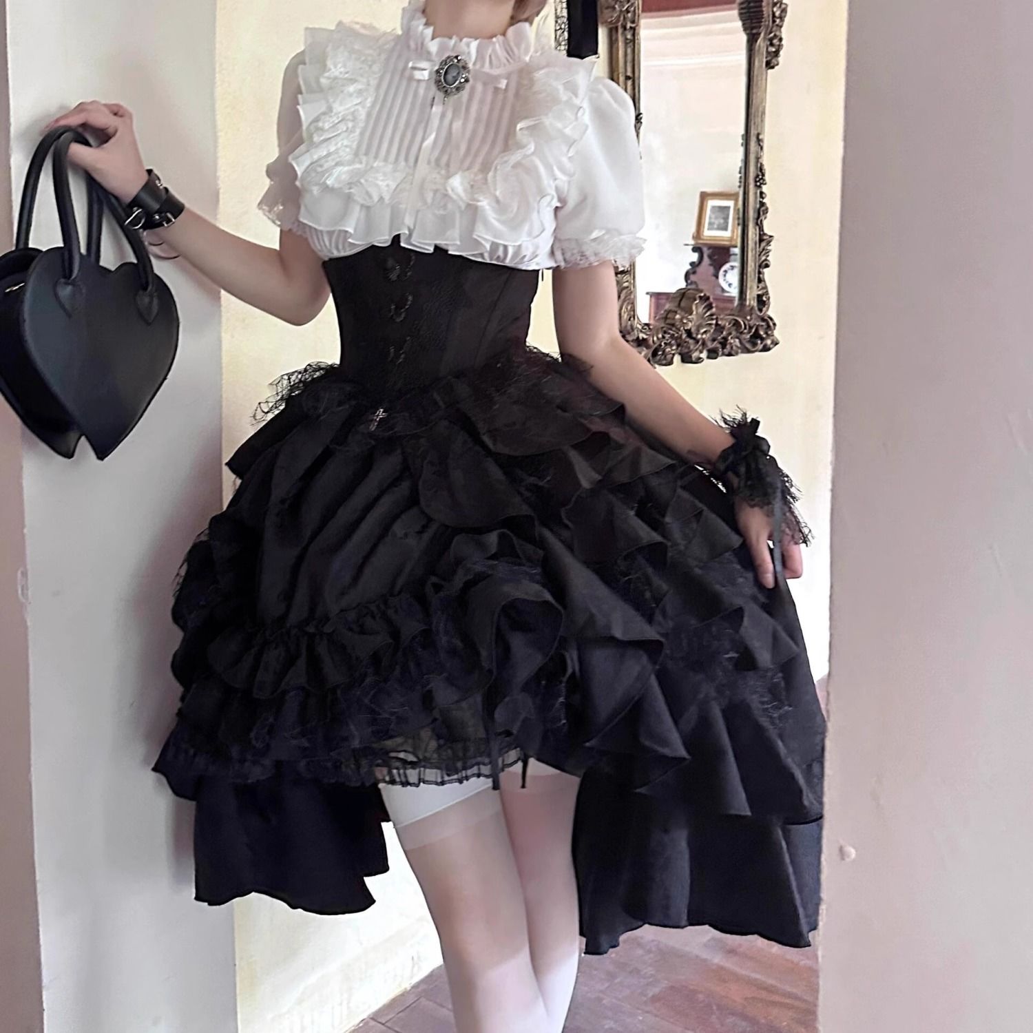 [コスプレ] ロリータ ハロウィン クリスマス コスウエスト ダークゴシック スーツ 女性