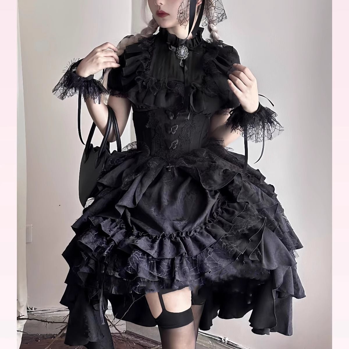 [コスプレ] ロリータ ハロウィン クリスマス コスウエスト ダークゴシック スーツ 女性