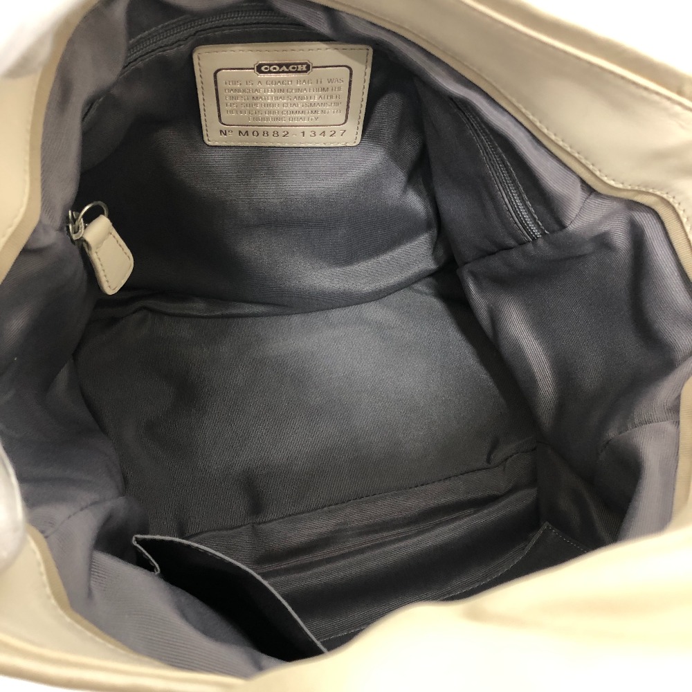 ハンドバッグ 13427 オプアート カバン バッグ 肩掛け ハンドバッグ レザー/キャンバス ベージュ ハンドバッグ 13427 オプアート カバン バッグ 肩掛け ハンドバッグ レザー/キャンバス ベージュ