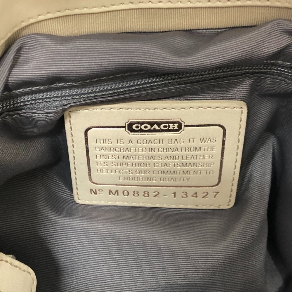 ハンドバッグ 13427 オプアート カバン バッグ 肩掛け ハンドバッグ レザー/キャンバス ベージュ ハンドバッグ 13427 オプアート カバン バッグ 肩掛け ハンドバッグ レザー/キャンバス ベージュ