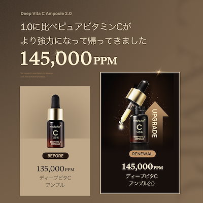 Qoo10] メディキューブ 【公式正品】 ディープビタCアンプル(3