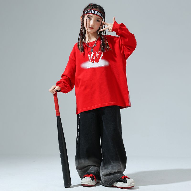 子供の街のダンスのファッション服の秋の男女の子供のクールでかっこいいです 子供の街のダンスのファッション服の秋の男女の子供のクールでかっこいいです