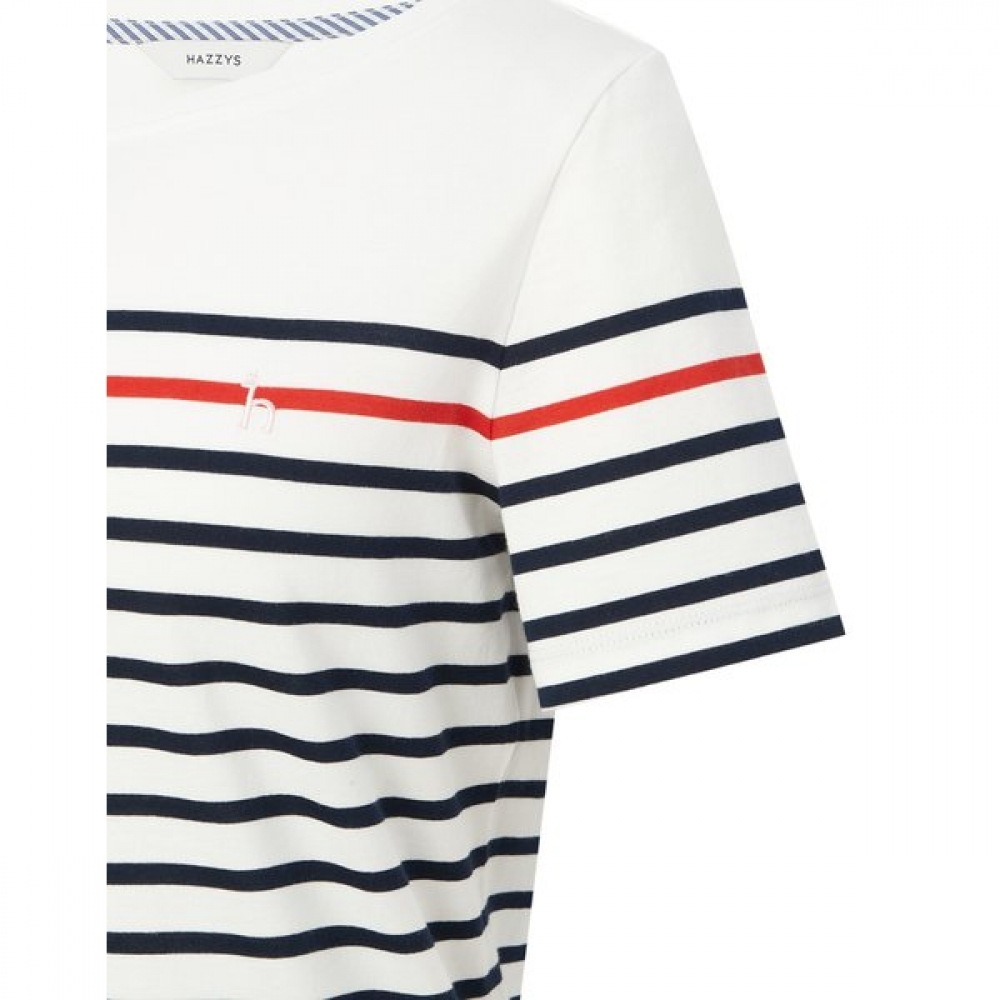 [24SS] [ベスト] [100% コットン] [クラシックセラー] ホワイトストライプ WSTS4B421WT