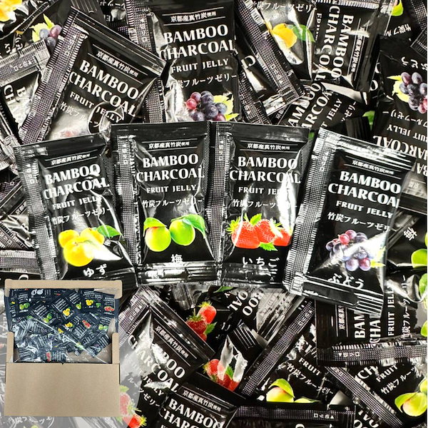 Qoo10] 竹炭 チャコールクレンズ フルーツゼリー