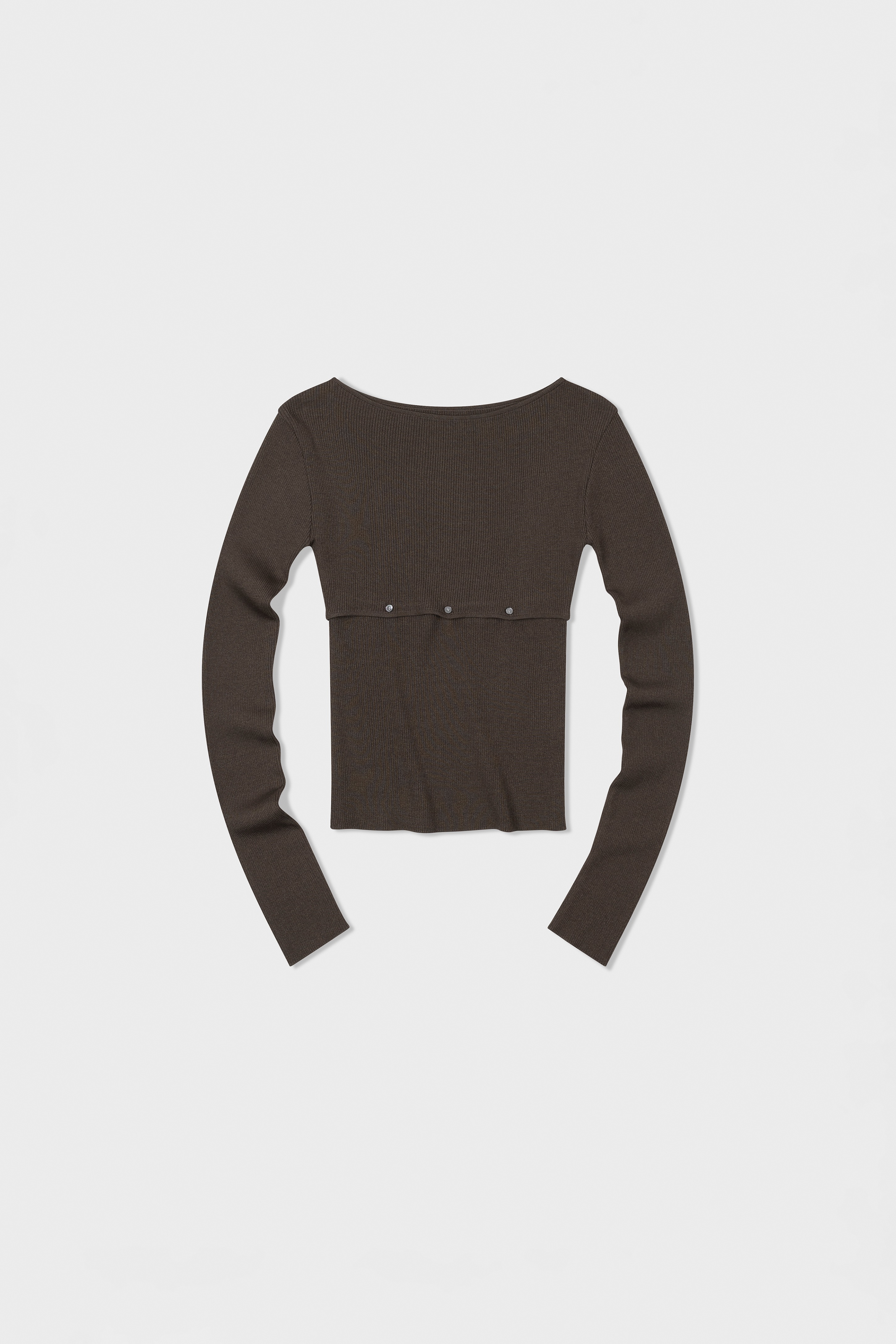 【LOW CLASSIC】 2-WAY KNIT TOP : 3COLORS 【LOW CLASSIC】 2-WAY KNIT TOP : 3COLORS