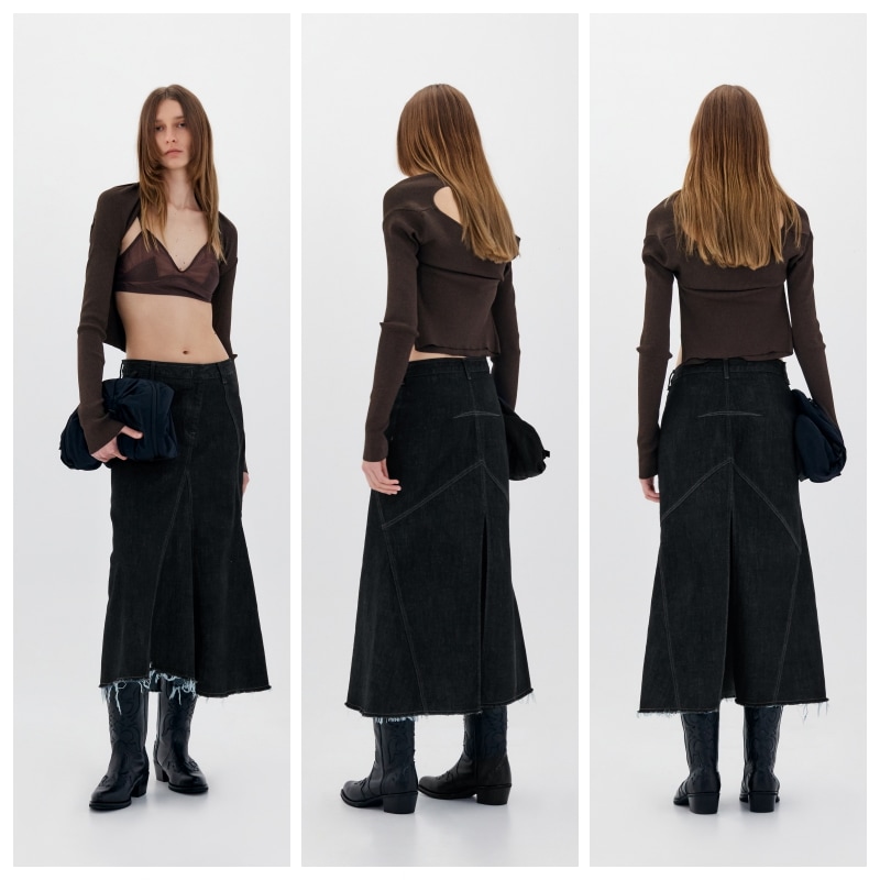 【LOW CLASSIC】 2-WAY KNIT TOP : 3COLORS 【LOW CLASSIC】 2-WAY KNIT TOP : 3COLORS