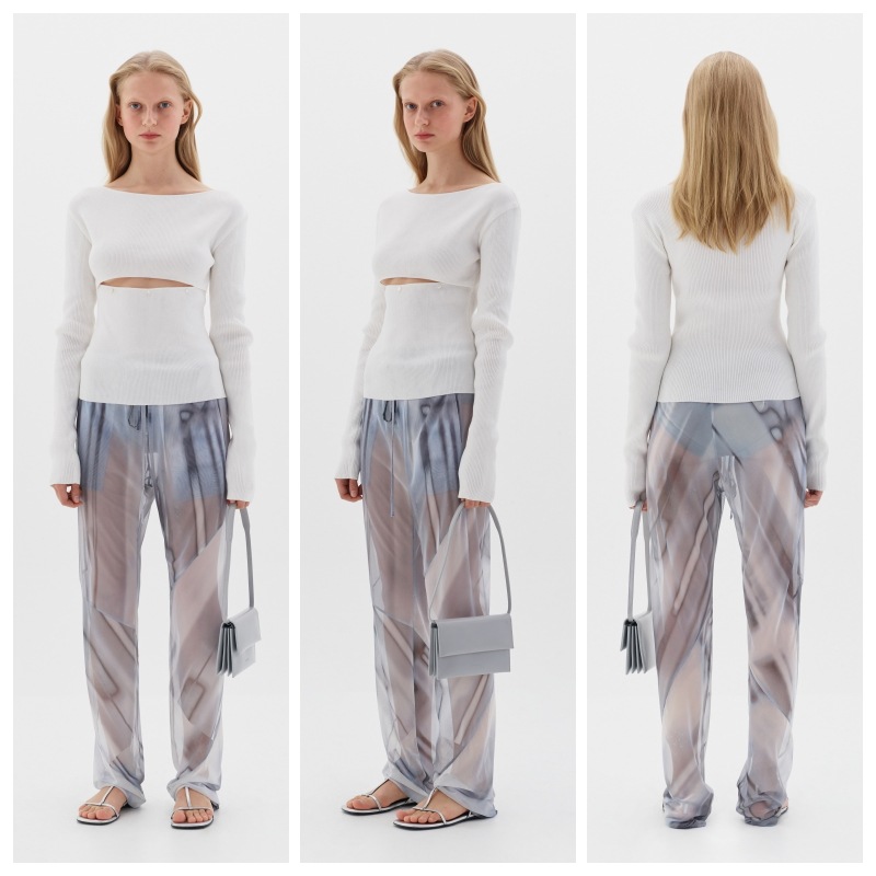 【LOW CLASSIC】 2-WAY KNIT TOP : 3COLORS 【LOW CLASSIC】 2-WAY KNIT TOP : 3COLORS