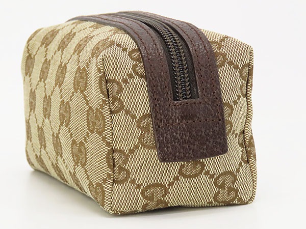 新古品グッチGGキャンバスポーチコスメポーチ化粧ポーチ小物入れマルチ