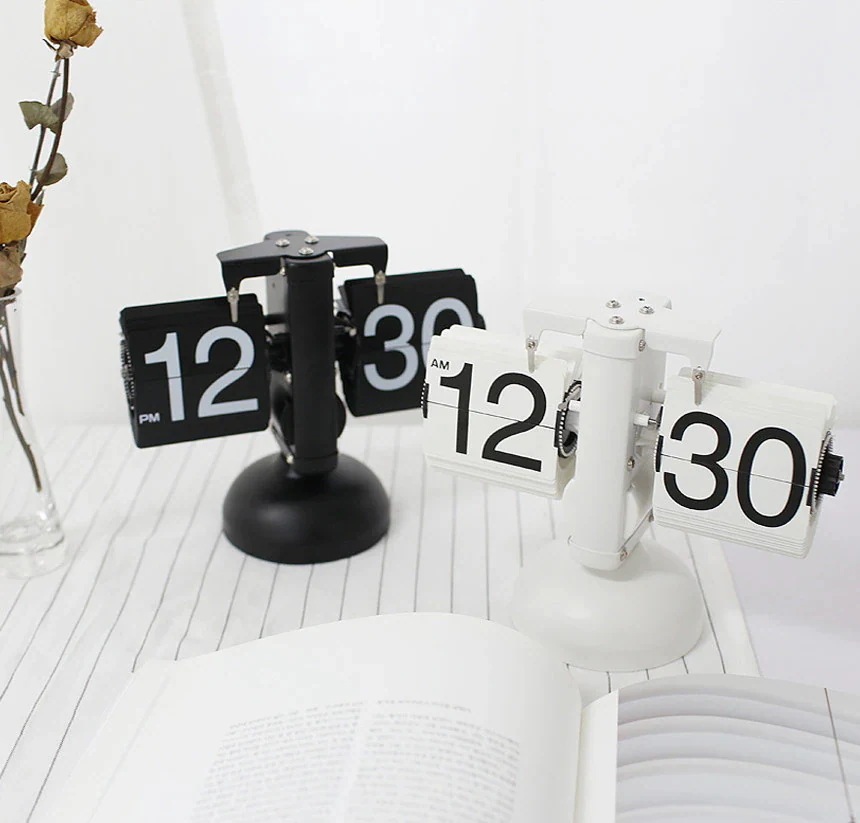 フリップ置き時計 韓国インテリア フリップ時計 フリップ置き時計 韓国インテリア フリップ時計