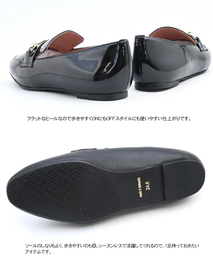 【公式SHOP特典キズ補修液付】 ヨースケ ビットローファー レディース 本革 フラットシューズ 【公式SHOP特典キズ補修液付】 ヨースケ ビットローファー レディース 本革 フラットシューズ