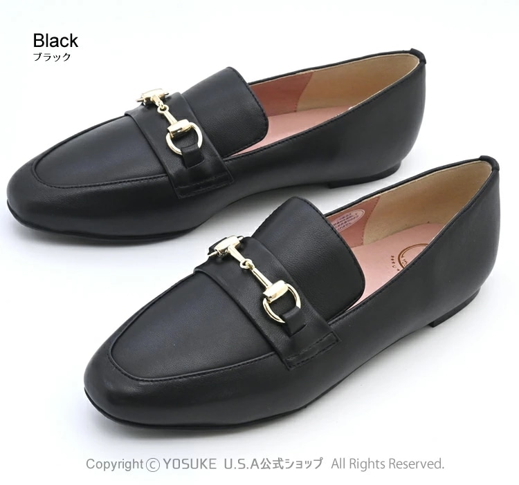 【公式SHOP特典キズ補修液付】 ヨースケ ビットローファー レディース 本革 フラットシューズ 【公式SHOP特典キズ補修液付】 ヨースケ ビットローファー レディース 本革 フラットシューズ