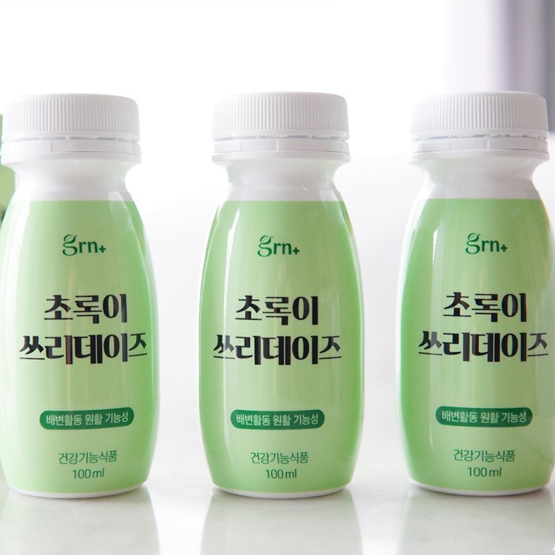 お試しセット とにかくお腹周りがかなりスッキリ Pink100ml x 3本&Green100ml x 3本 ドリンクタイプのダイエット健康機能食品 pink3days green3days