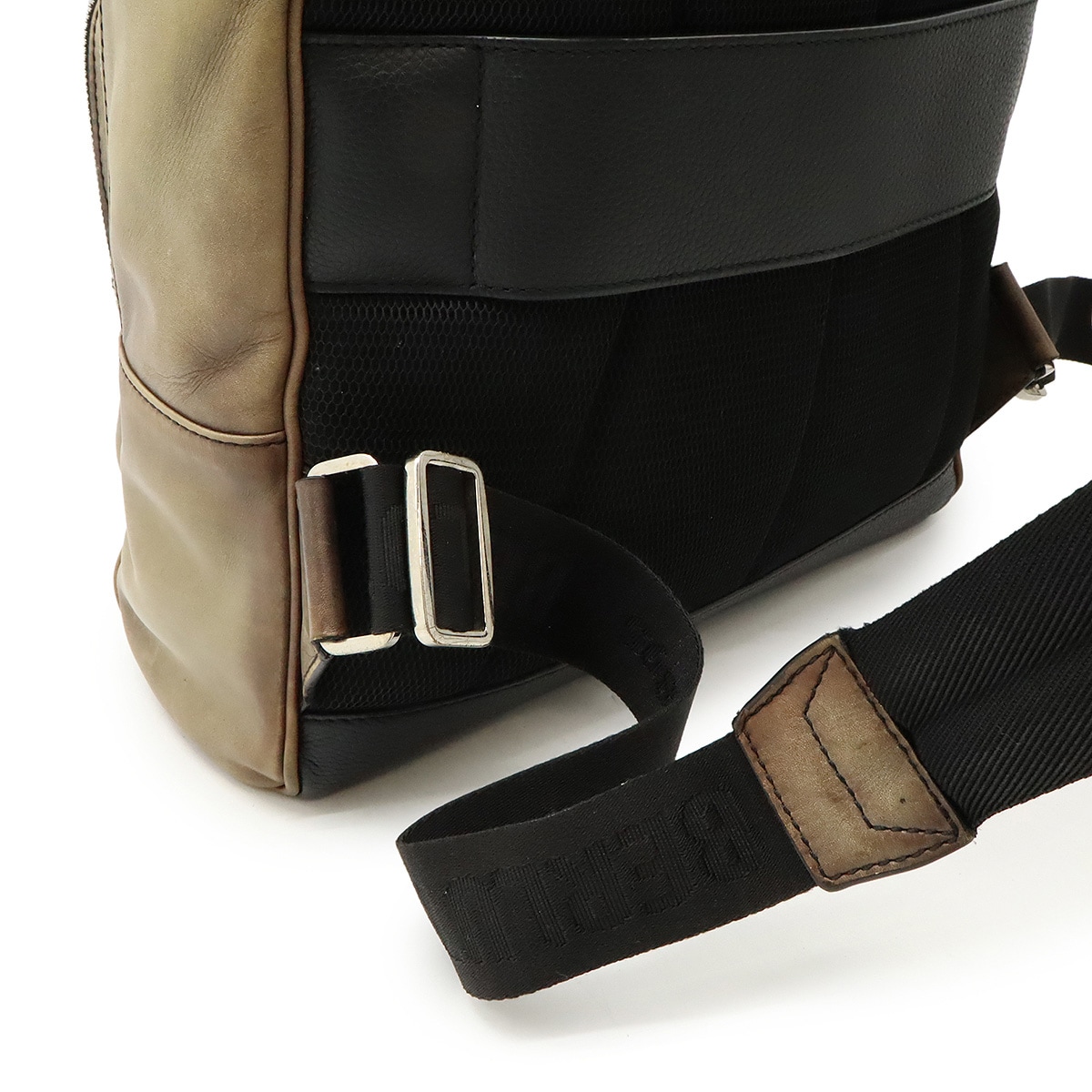 ベルルッティタイムオフ スクリットスワイプ レザー カリグラフィ