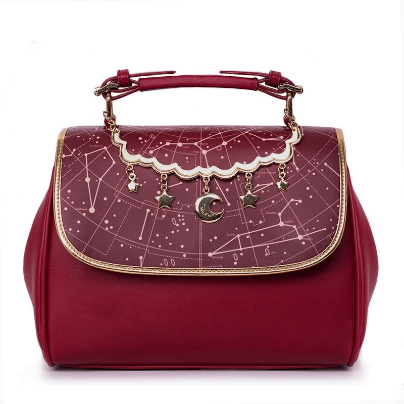 可愛い ロリータ ショルダーバッグ 星座バッグ レディースバッグ かばん 可愛い ロリータ ショルダーバッグ 星座バッグ レディースバッグ かばん