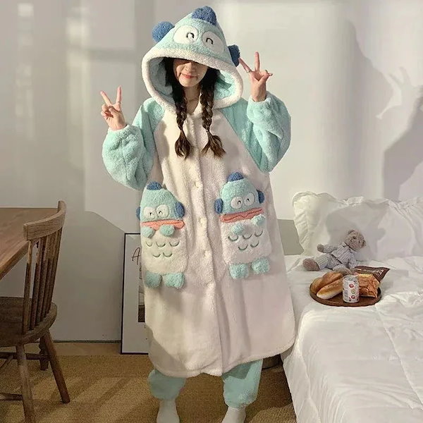 Qoo10] ハンギョドン パジャマ 着ぐるみ 冬 か