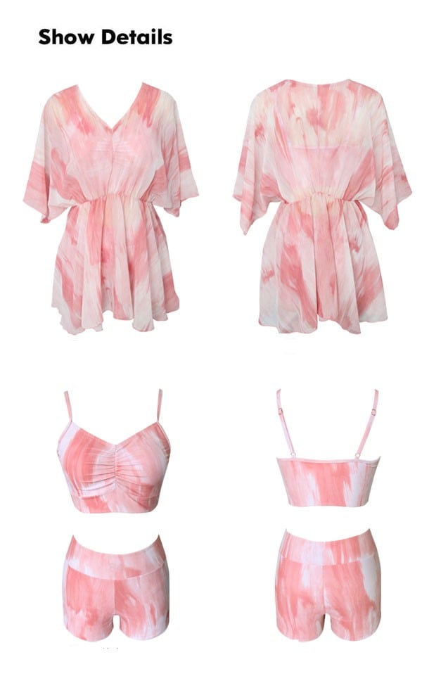 水着 レディース 体型カバー ワンピース タンキニ 水着 UVカット ワンピース ぽっちゃり 大きいサイズ フェミニン かわいい ショートパンツ 着痩せ パッド付 ビーチ 海デート 韓国風 女性用 大