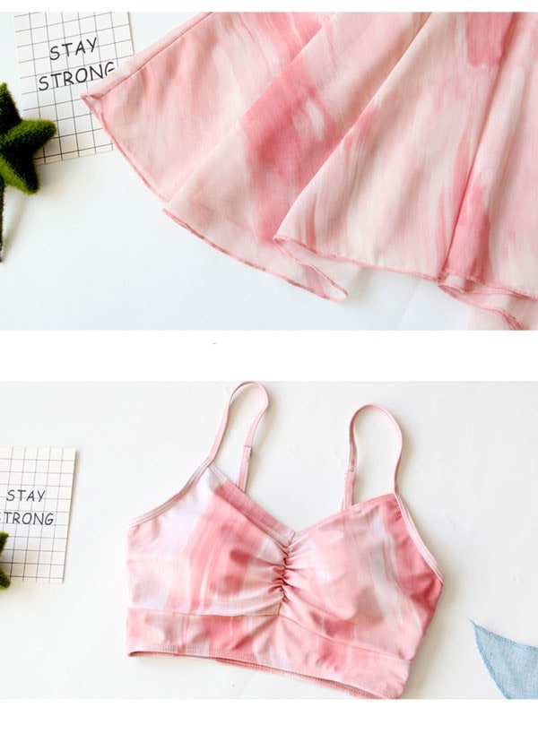 水着 レディース 体型カバー ワンピース タンキニ 水着 UVカット ワンピース ぽっちゃり 大きいサイズ フェミニン かわいい ショートパンツ 着痩せ パッド付 ビーチ 海デート 韓国風 女性用 大