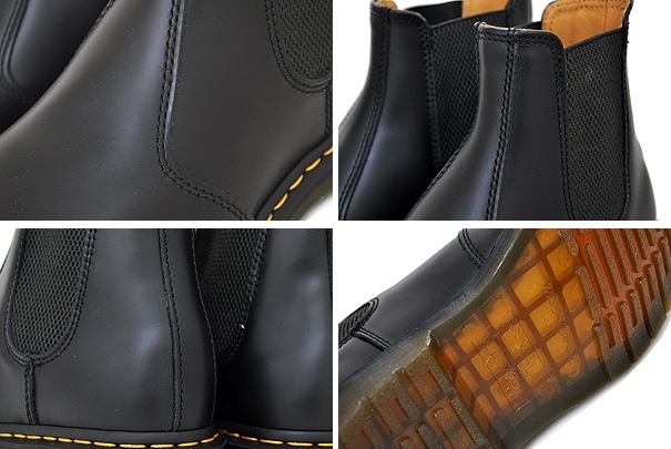 2976 イエローステッチ チェルシーブーツ 22227001 Yellow Stitch サイドゴア ブラック スムースレザー 2976 イエローステッチ チェルシーブーツ 22227001 Yellow Stitch サイドゴア ブラック スムースレザー