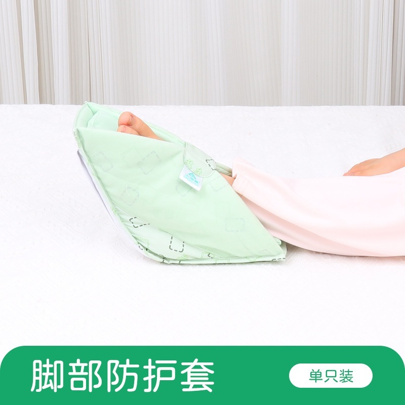 車椅子の足の怪我患者耐磨耗ヒールパッド片麻痺高齢者褥瘡防止下垂足防止カバー介護
