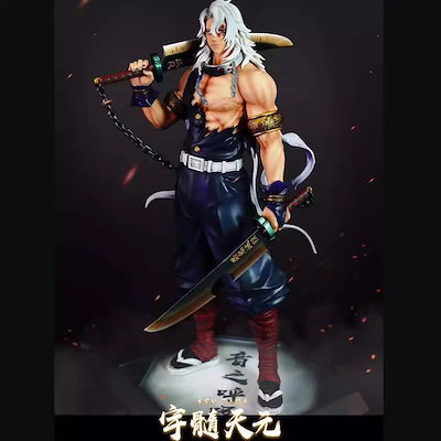 新品 黒死牟 フィギュア 30+CM (たった1体) Yahoo!オークション - 鬼滅の刃 黒死牟 上弦の壱 約30cm
