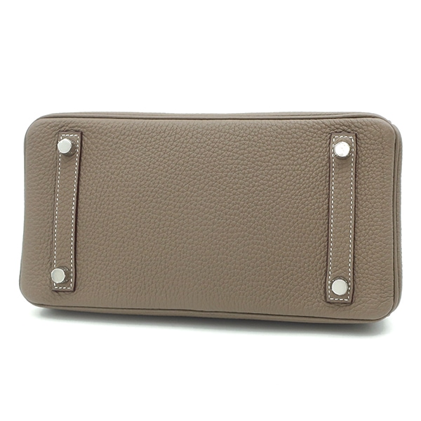 エルメス HERMES ハンドバッグ バーキン25 トゴ エトゥープ シルバー金具 グレージュ Z刻印 【箱】【中古】 エルメス HERMES ハンドバッグ バーキン25 トゴ エトゥープ シルバー金具 グレージュ Z刻印 【箱】【中古】