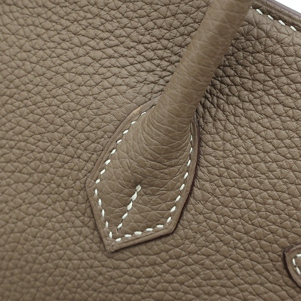 エルメス HERMES ハンドバッグ バーキン25 トゴ エトゥープ シルバー金具 グレージュ Z刻印 【箱】【中古】 エルメス HERMES ハンドバッグ バーキン25 トゴ エトゥープ シルバー金具 グレージュ Z刻印 【箱】【中古】