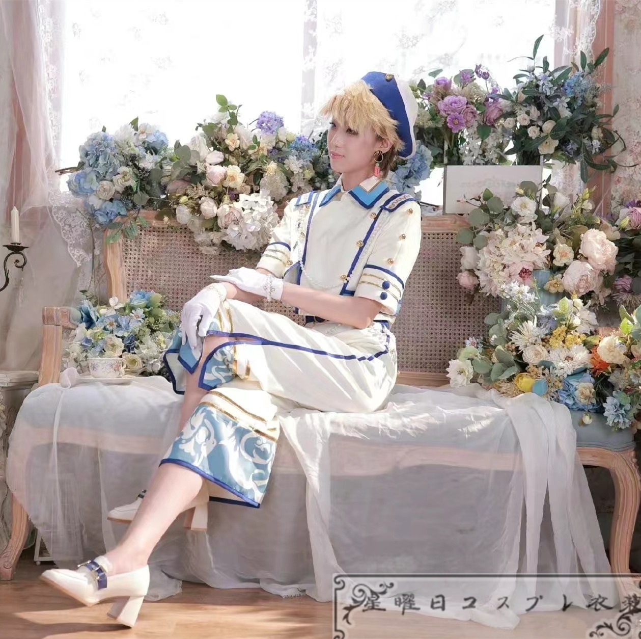 ES あんさんぶるスターズ フィーチャースカウト 嵐編 最高の自分 鳴上嵐 コスプレ衣装 コスチューム ハロウィン 装服 仮装 ES あんさんぶるスターズ フィーチャースカウト 嵐編 最高の自分 鳴上嵐 コスプレ衣装 コスチューム ハロウィン 装服 仮装