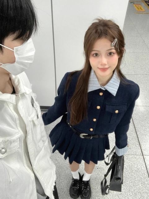 金持ちの家の娘のスーツ韓流ドラマアカデミーリトル劉陽財閥ミス反逆の制服女性用フルセット