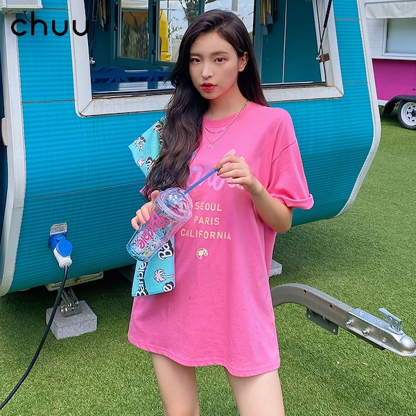 Qoo10 Barbie Tシャツカットソー [2カラー]