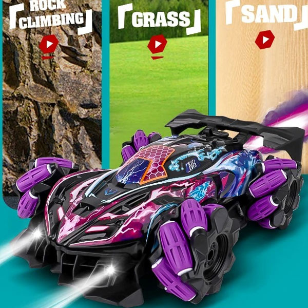 ラジコン スタントカー パープル レッド リモコン 車 男の子 ギフト おもちゃ クリスマス 人気 パーティ 子供 玩具 小学生 ラジコン スタントカー パープル レッド リモコン 車 男の子 ギフト おもちゃ クリスマス 人気 パーティ 子供 玩具 小学生