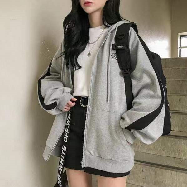 Qoo10] グレー 韓国制服 ジャケット スカート