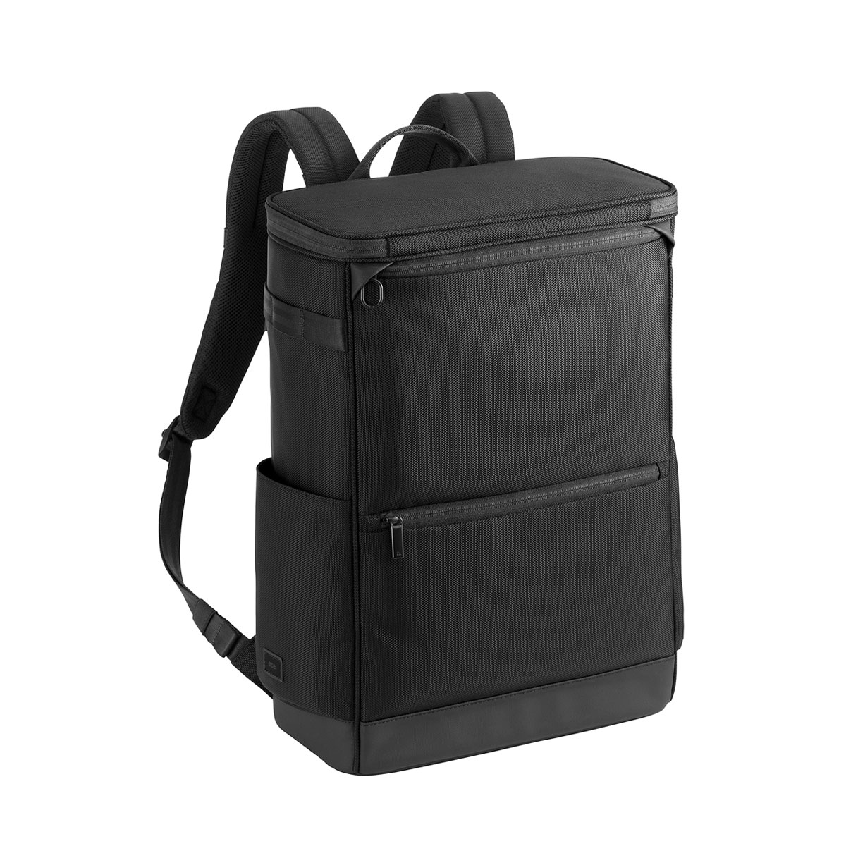 正規品5年保証 リュック ビジネス 通勤 通学 大容量 ボックス型 黒 シンプル 無地 ナイロン 大きめ ビジネス 旅行 PC タブレット B4 23L バフェクト 17623