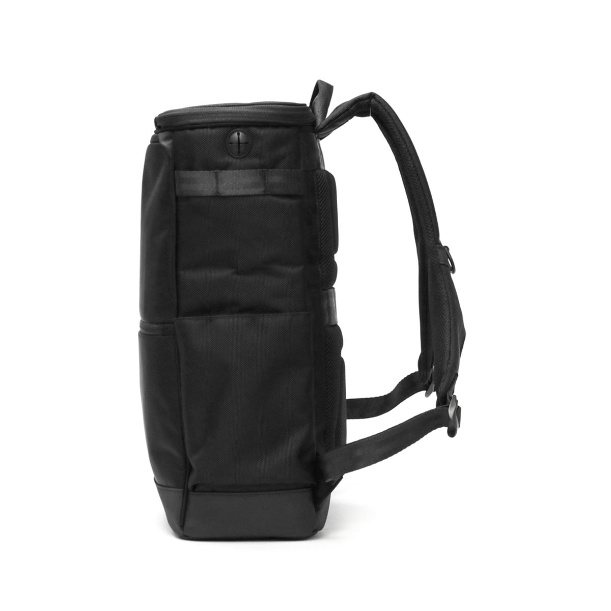 正規品5年保証 リュック ビジネス 通勤 通学 大容量 ボックス型 黒 シンプル 無地 ナイロン 大きめ ビジネス 旅行 PC タブレット B4 23L バフェクト 17623