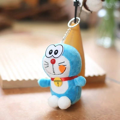 Qoo10] キーホルダードラえもんぬいぐるみドラえも : バッグ・雑貨