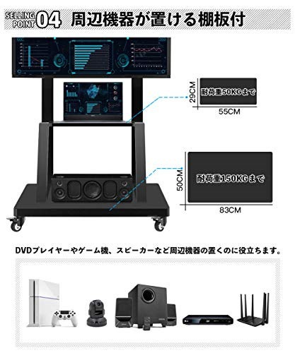 Qoo10] Wheswell テレビスタンド 321