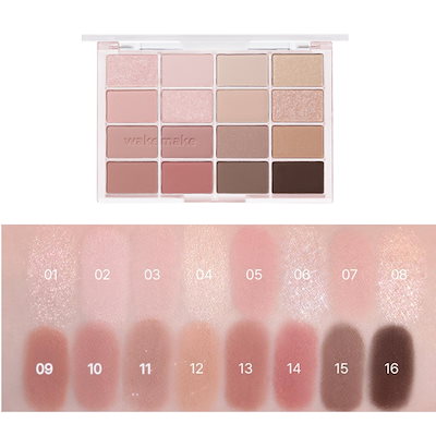 Qoo10] ウェイクメイク 【新作発売】ソフトブラーリング アイパレ