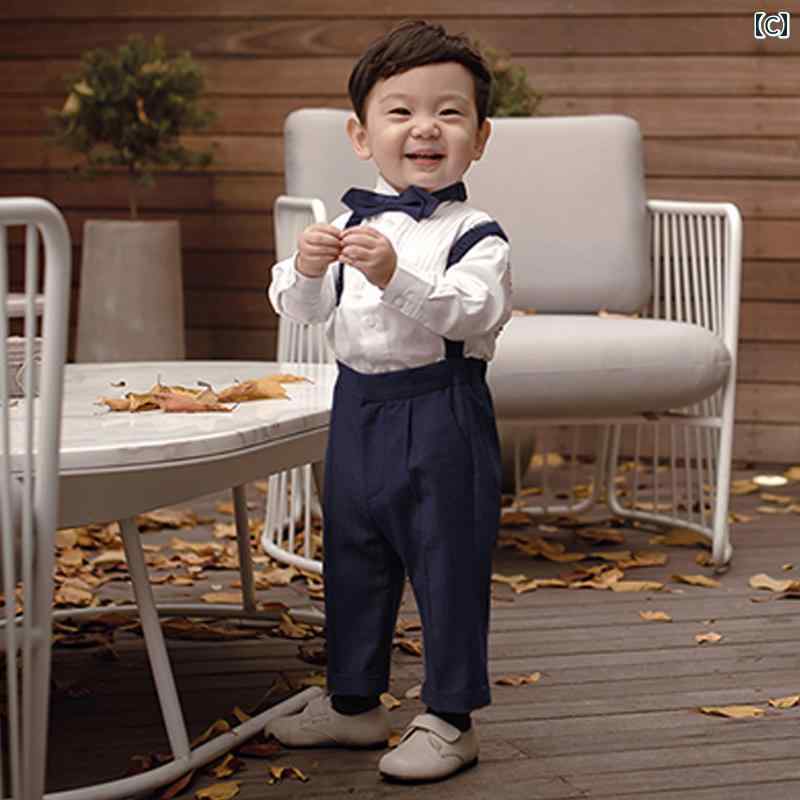 キッズ フォーマル スーツ ジュニア ファッション 子供服 男の子 スーツ セットアップ セレモニー 韓国 3点 フラワーボーイ 結婚式 パフォーマンス 服