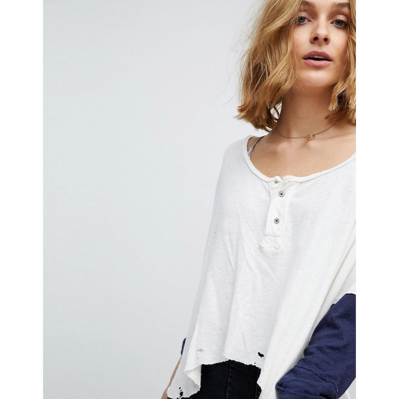 フリーピープル レディース トップス【Free People Star Henley Thermal Top】Ivory フリーピープル レディース トップス【Free People Star Henley Thermal Top】Ivory