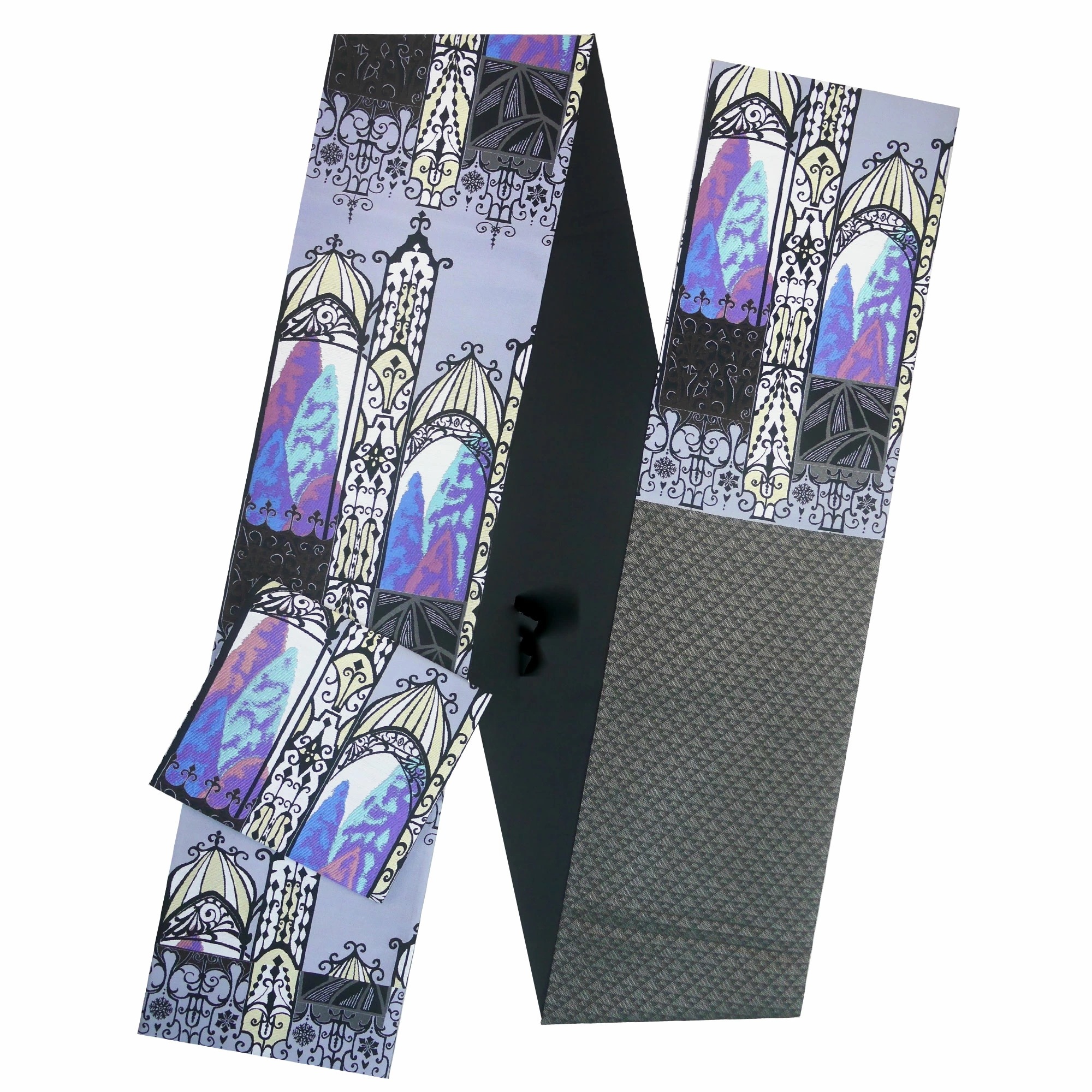 西陣 帯 袋帯 グレー アールヌーボー アラベスク 洋風柄 西陣織 大光織物 お仕立て上がり 振袖帯 結婚式 成人式 振袖用 訪問着用 正装 和装 フォーマル No118 西陣 帯 袋帯 グレー アールヌーボー アラベスク 洋風柄 西陣織 大光織物 お仕立て上がり 振袖帯 結婚式 成人式 振袖用 訪問着用 正装 和装 フォーマル No118