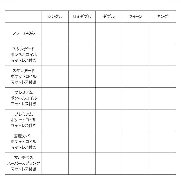 [組立設置付]棚付 フロアベッド [モナンジェ] マルチラススーパースプリングマットレス付 シングル