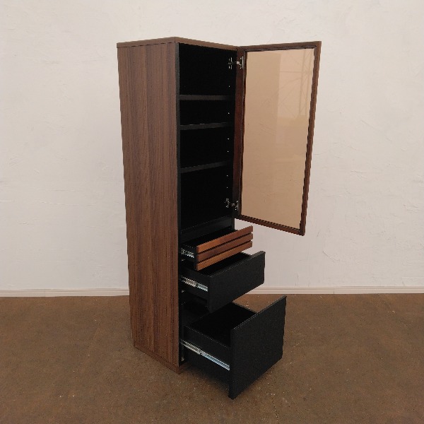 本棚 右開き ブラウン アルスブックシェルフ 本棚 右開き ブラウン アルスブックシェルフ