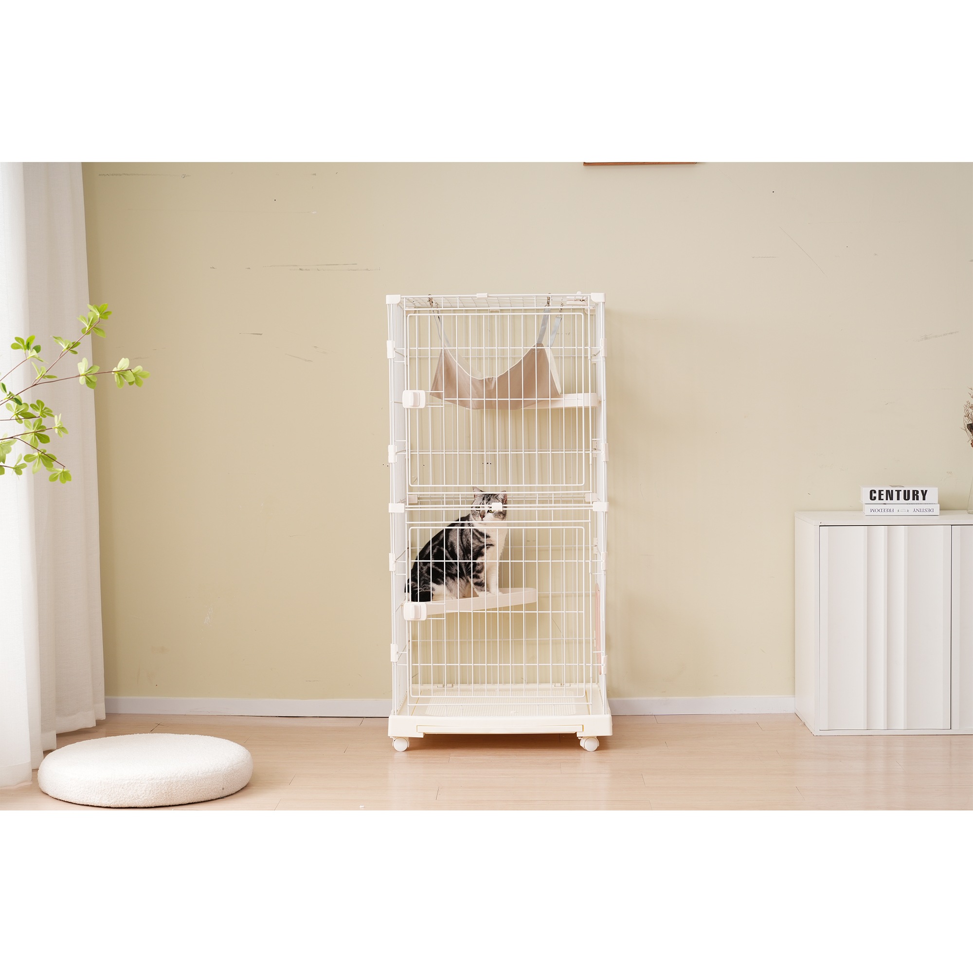 【安心保証】猫 掃除しやすいトレーケージ キャットケージ 2段 多頭飼い 引き出しトレー 自由組み合わせ 猫ドア キャットハウス ペット ゲージ 猫 ゲージ 大型 キャスター付き ハンモックネコ ハウ 【安心保証】猫 掃除しやすいトレーケージ キャットケージ 2段 多頭飼い 引き出しトレー 自由組み合わせ 猫ドア キャットハウス ペット ゲージ 猫 ゲージ 大型 キャスター付き ハンモックネコ ハウ