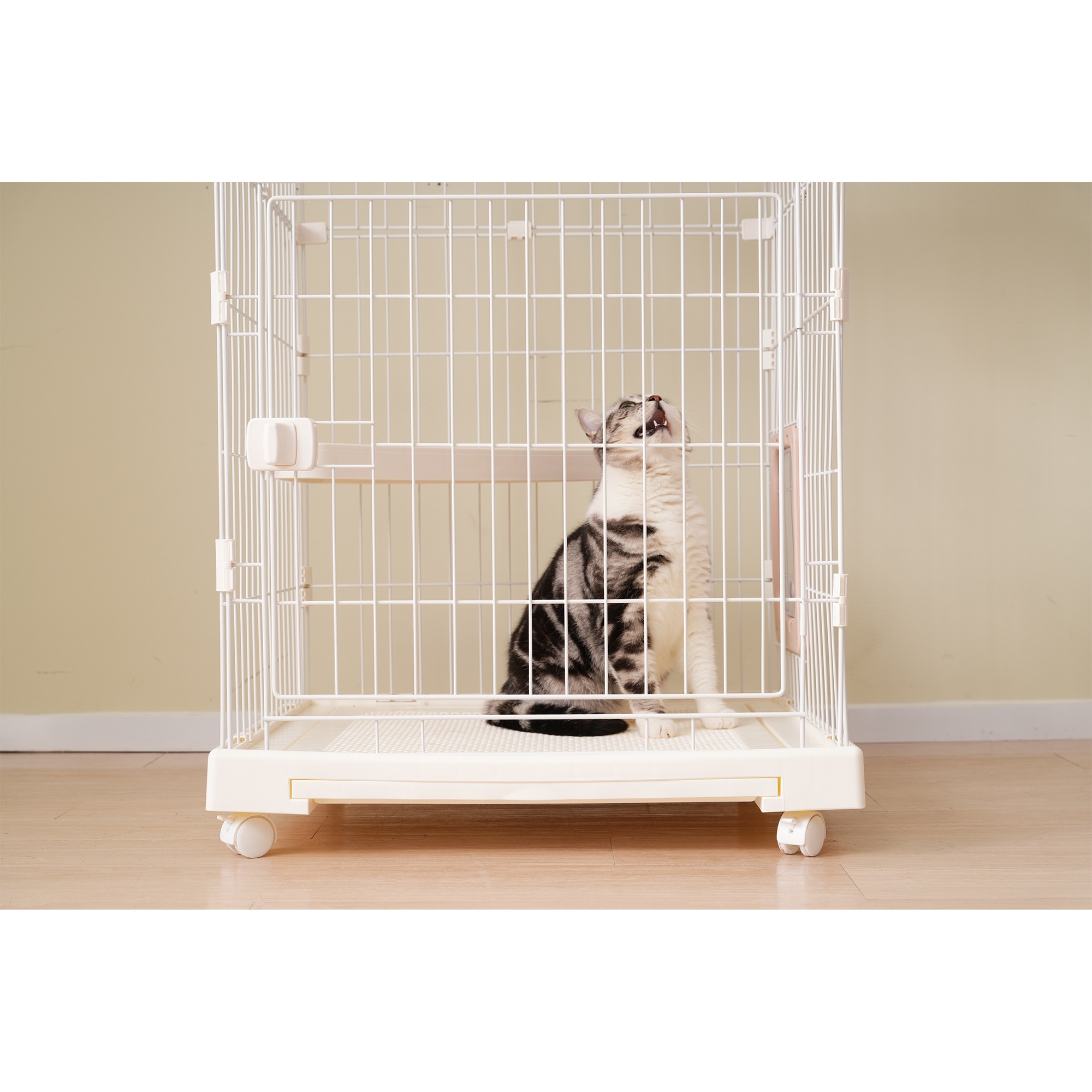 【安心保証】猫 掃除しやすいトレーケージ キャットケージ 2段 多頭飼い 引き出しトレー 自由組み合わせ 猫ドア キャットハウス ペット ゲージ 猫 ゲージ 大型 キャスター付き ハンモックネコ ハウ 【安心保証】猫 掃除しやすいトレーケージ キャットケージ 2段 多頭飼い 引き出しトレー 自由組み合わせ 猫ドア キャットハウス ペット ゲージ 猫 ゲージ 大型 キャスター付き ハンモックネコ ハウ