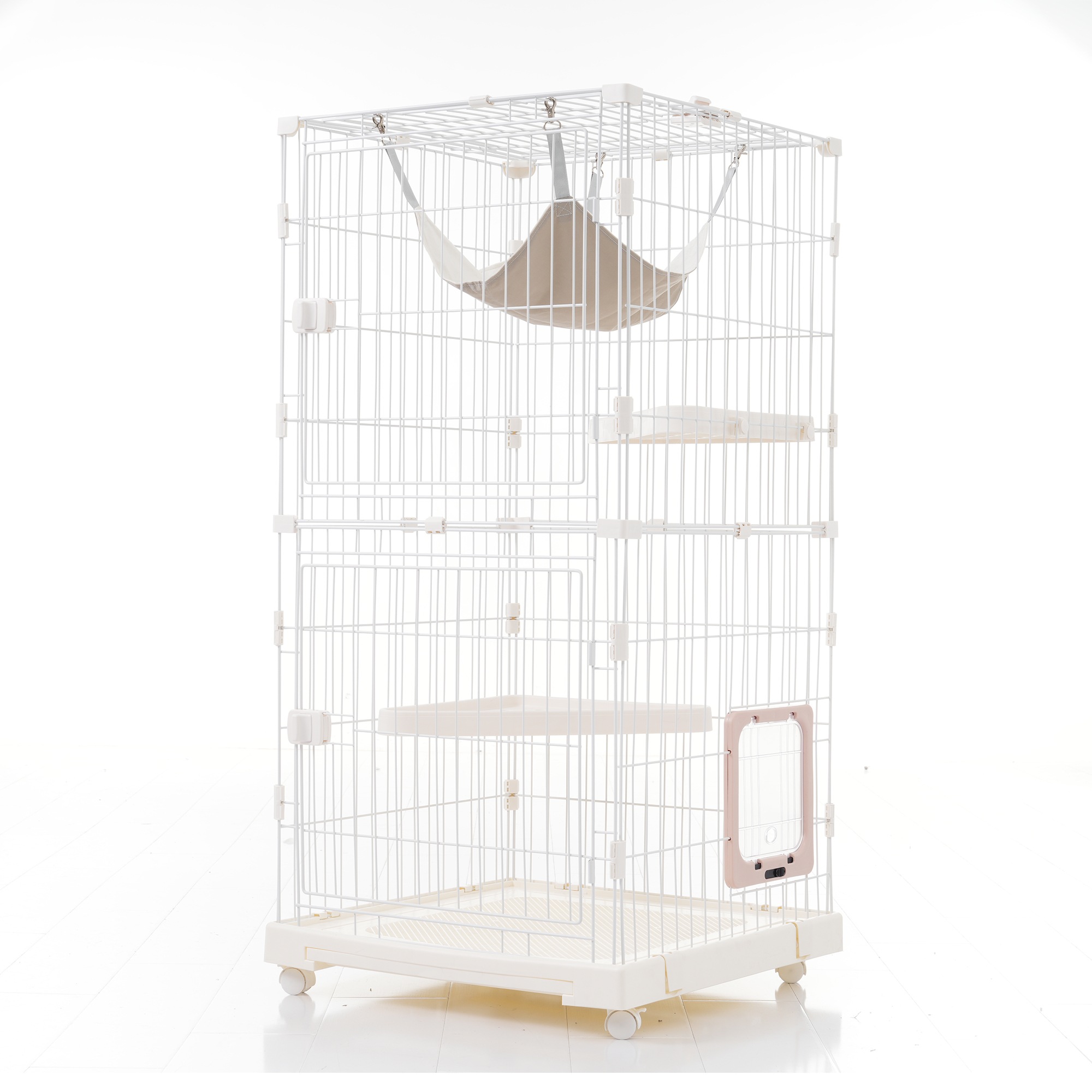 【安心保証】猫 掃除しやすいトレーケージ キャットケージ 2段 多頭飼い 引き出しトレー 自由組み合わせ 猫ドア キャットハウス ペット ゲージ 猫 ゲージ 大型 キャスター付き ハンモックネコ ハウ 【安心保証】猫 掃除しやすいトレーケージ キャットケージ 2段 多頭飼い 引き出しトレー 自由組み合わせ 猫ドア キャットハウス ペット ゲージ 猫 ゲージ 大型 キャスター付き ハンモックネコ ハウ