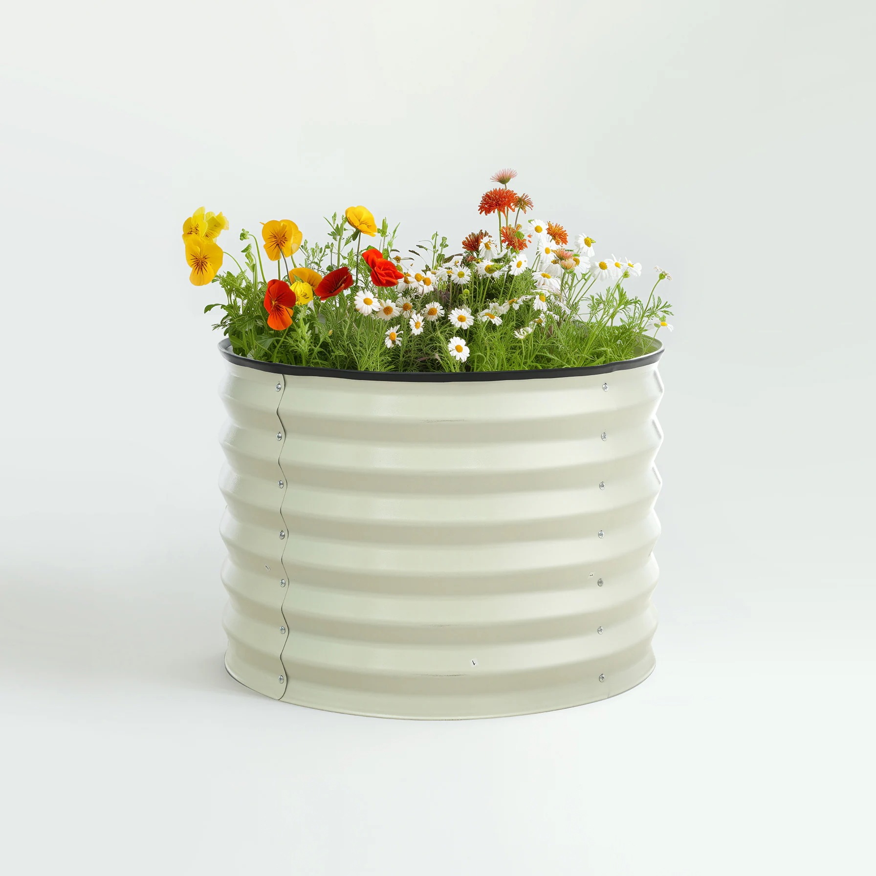 1943レイズドベッド ガーデンベッド 子供や初心者向け L60×W60×H43cm 腐らない 庭 野菜 プランター 果物栽培用 ガーデンフレーム おしゃれ 組立簡単 ガーデンボックス 屋外 家庭菜園