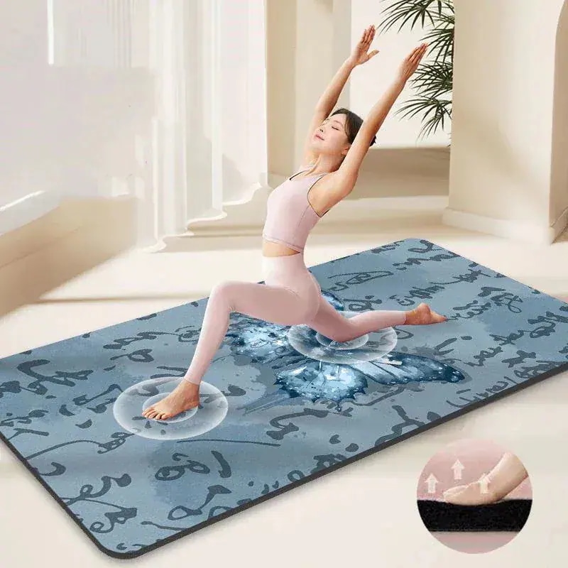レディース 専用 ショック吸収 油絵 フィットネスマット 幅を広げ 厚手 延長し ファッション 運動 ヨガマット レディース 専用 ショック吸収 油絵 フィットネスマット 幅を広げ 厚手 延長し ファッション 運動 ヨガマット