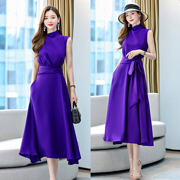 Qoo10] パーティードレス 派手 目立つ 原色 カ