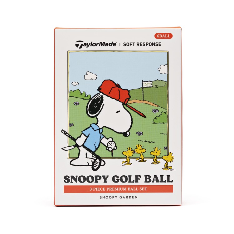 スヌーピー ゴルフボール 6個入り
